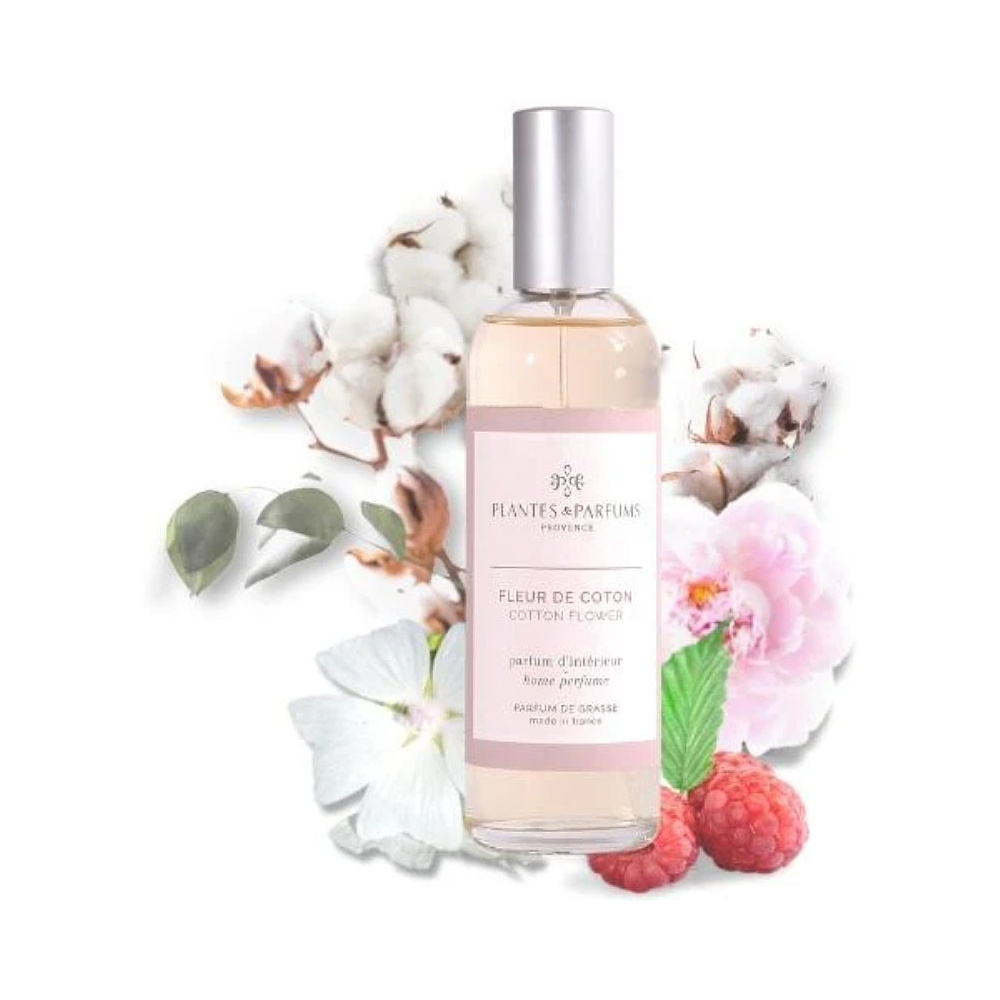 Духи интерьерные PLANTES&PARFUMS "Cotton Flower", 100 мл  - 2