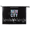 Папка для чертежей и рисунков "New City", А3, молния, черный - 2