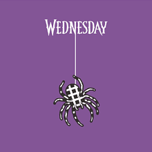 Блокнот в гибкой обложке «Wednesday», А5, фиолетовый