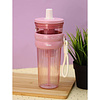 Кружка термическая "Тамблер Embrace", 750 мл., пластик, розовый - 2