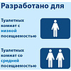 Бумага туалетная Tellus Премиум, T4, 8 рул, 23 м, 2 слоя - 11