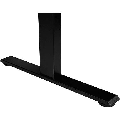 Стол с электроприводом одномоторный Fit Focus Space One (710-1200 мм), черный/Дуб Канзас коричневый (регулируемый по высоте каркас арт. 9220295 и столешница арт. 9072451) - 5