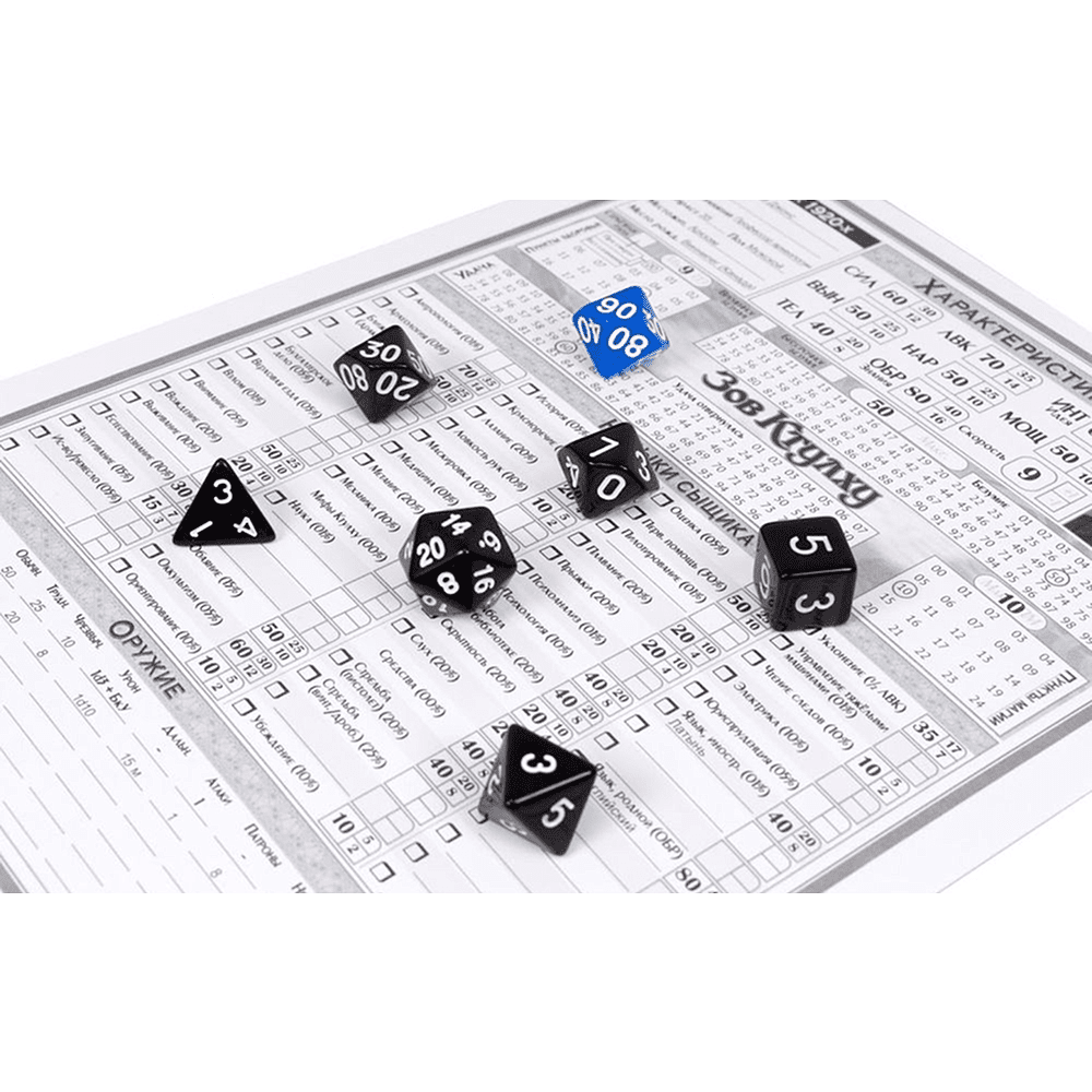 Игра настольная "Зов Ктулху. Стартовый набор" - 4