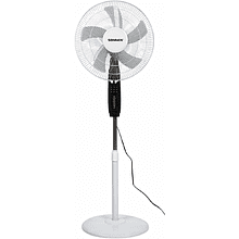 Электровентилятор напольный SONNEN TF-45W-40-520, с пультом, белый