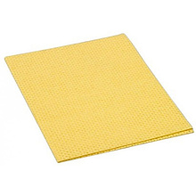 Салфетка из вискозы "ДжиПи Плюс", 50x38 см, микроволокно, желтый