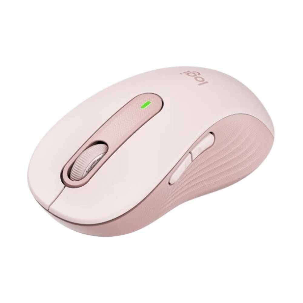Мышь Logitech "Signature M650 L", беспроводная, 4000  dpi, 5 кнопок, светло-розовый - 6