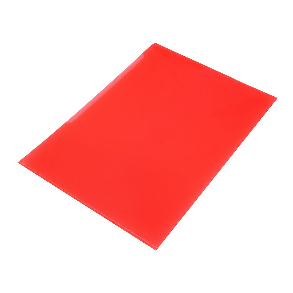 Папка-уголок "Durable", A4, 180 мк, полипропилен, красный