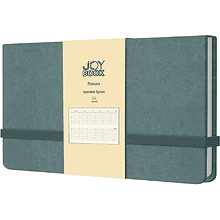 Планинг надатированный "Joy Book. Морской залив", искусственная кожа, на резинке, морской