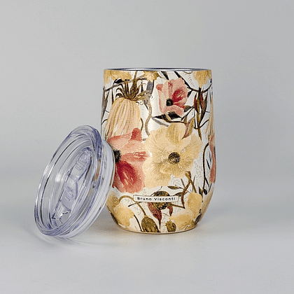 Кружка термическая "Flora. Цветочная страсть", 360 мл, желтый - 9