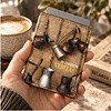 Чехол для карт "Coffee tradition", Игорь Свентицкий, натуральная кожа, разноцветный - 2