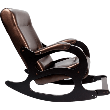 Кресло-качалка Бастион 2, темно-коричневый - 2