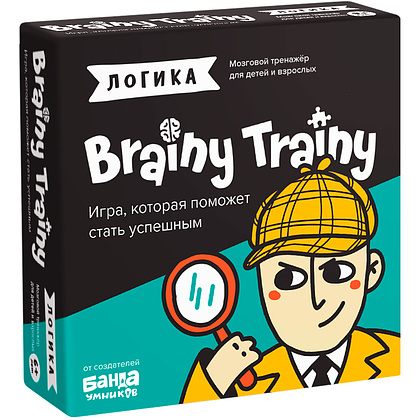 Игра настольная Brainy Trainy "Логика"