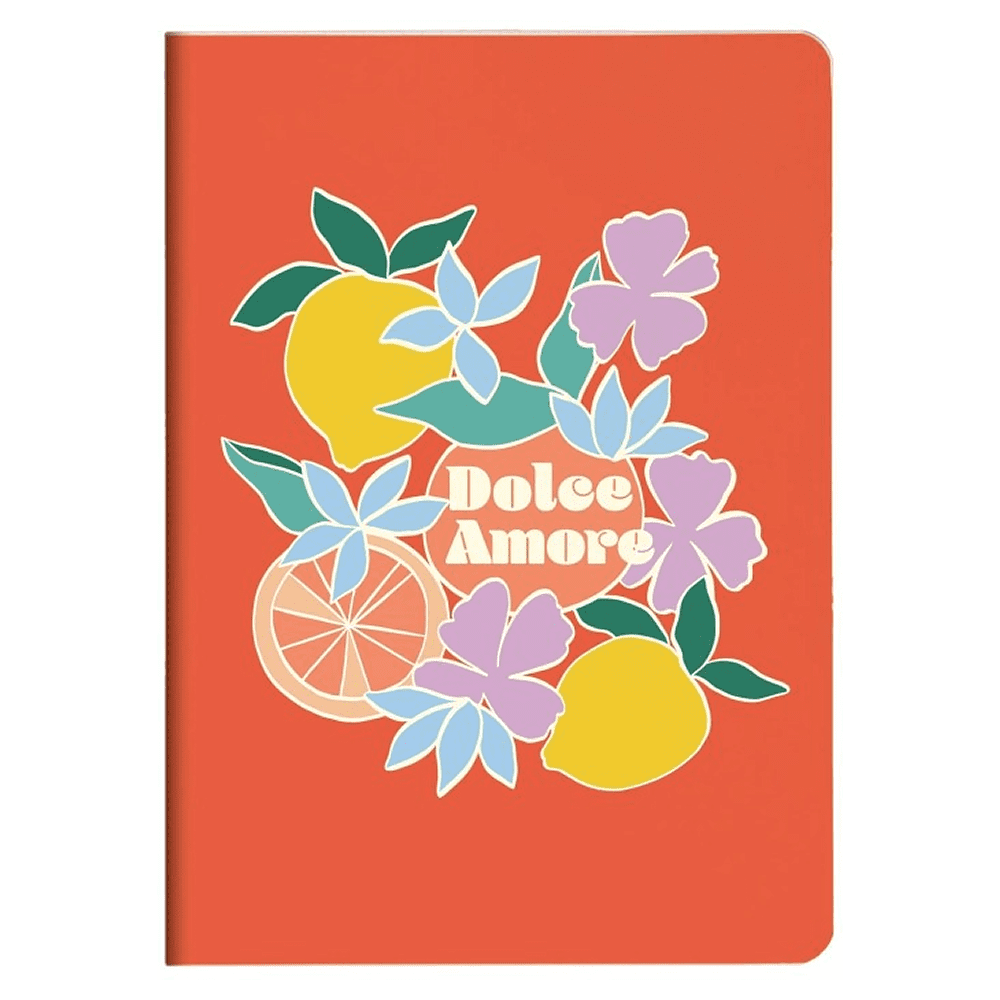 Блокнот "Dolce Amore", А5, 32 листов, линейный, ассорти
