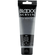 Краски акриловые "Blockx", 151 холодный серый, 120 мл
