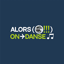 Сумка-оверсайз «Alors on danse» из хлопка, 340 г/м2, темно-синий