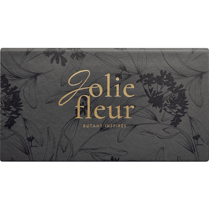 Еженедельник датированный "Fleur" 2026, А6, 128 страниц, черный