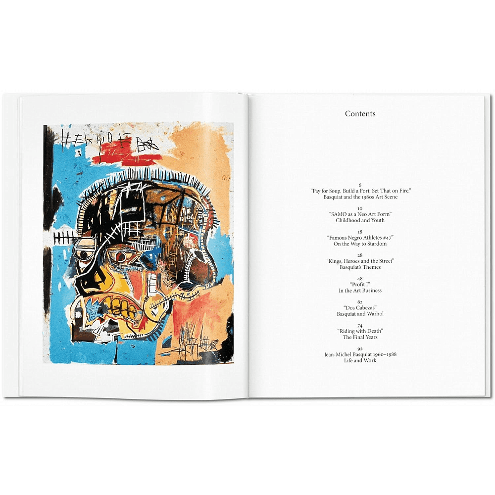 Книга на английском языке "Basic Art. Basquiat", Leonhard Emmerling - 2