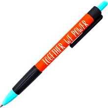 Ручка шариковая автоматическая "Girls", 0.7 мм, красный, стерж. синий