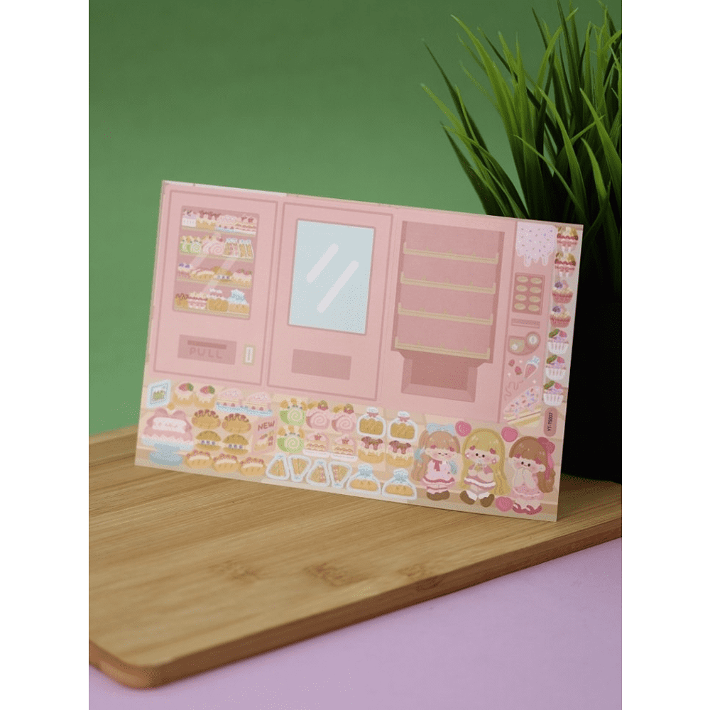 Стикерпак "Игра Peach showcase", 20.5х11.5 см - 5