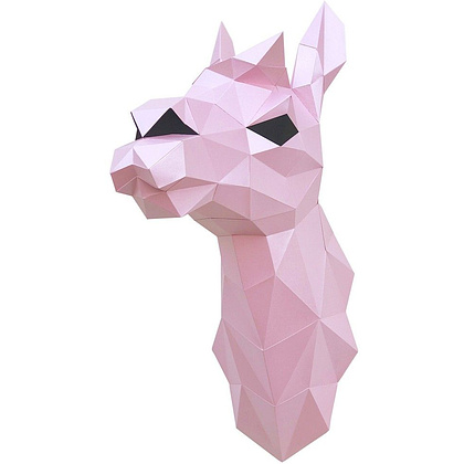 Набор для 3D моделирования "Лама Диана", розовый - 3