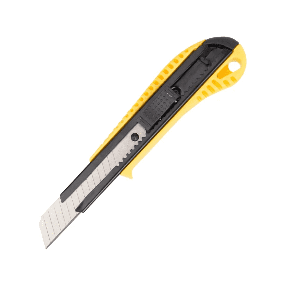 Нож строительный Deli YS EDL003, 18 мм, универсальный