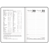 Ежедневник датированный "Plain" 2025, А5, 336 страниц, черный - 6