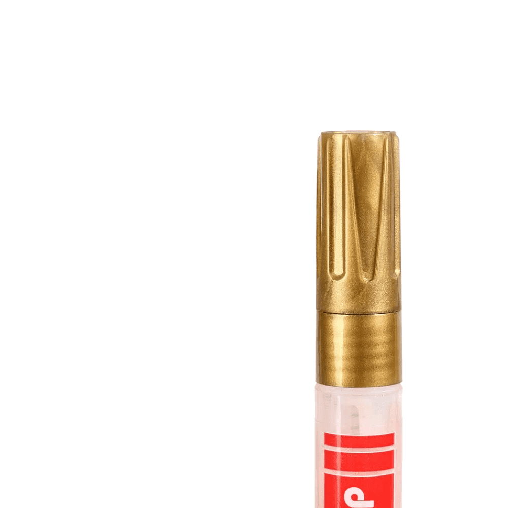 Маркер акриловый для кожи "Darwi", 2 мм, золото - 3