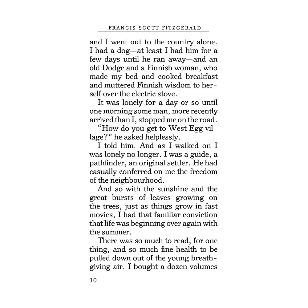Книга на английском языке "The Great Gatsby", Фрэнсис Скотт Фицджеральд - 8