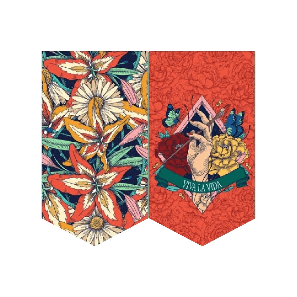 Закладка для книг "Frida Kahlo", 7,5x4 мм, магнитные, 2 штуки - 2