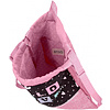 Мешок для обуви Enso "Love vibes", полиэстер, черный, розовый - 2