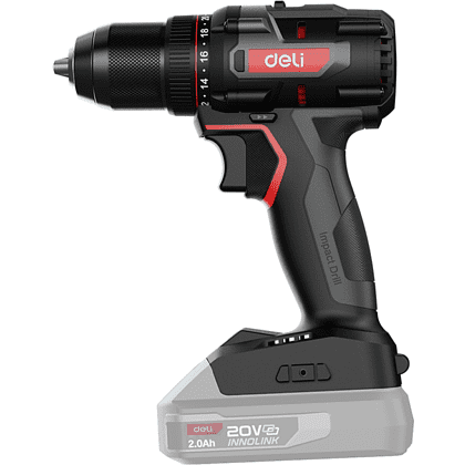 Аккумуляторная дрель-шуруповерт Deli RS EDE-DZ20-2, 20 В, 70 Нм, без АКБ и З/У, коробка - 4 Аккумуляторная дрель-шуруповерт Deli RS EDE-DZ20-2, 20 В, 70 Нм, без АКБ и З/У, коробка - 4