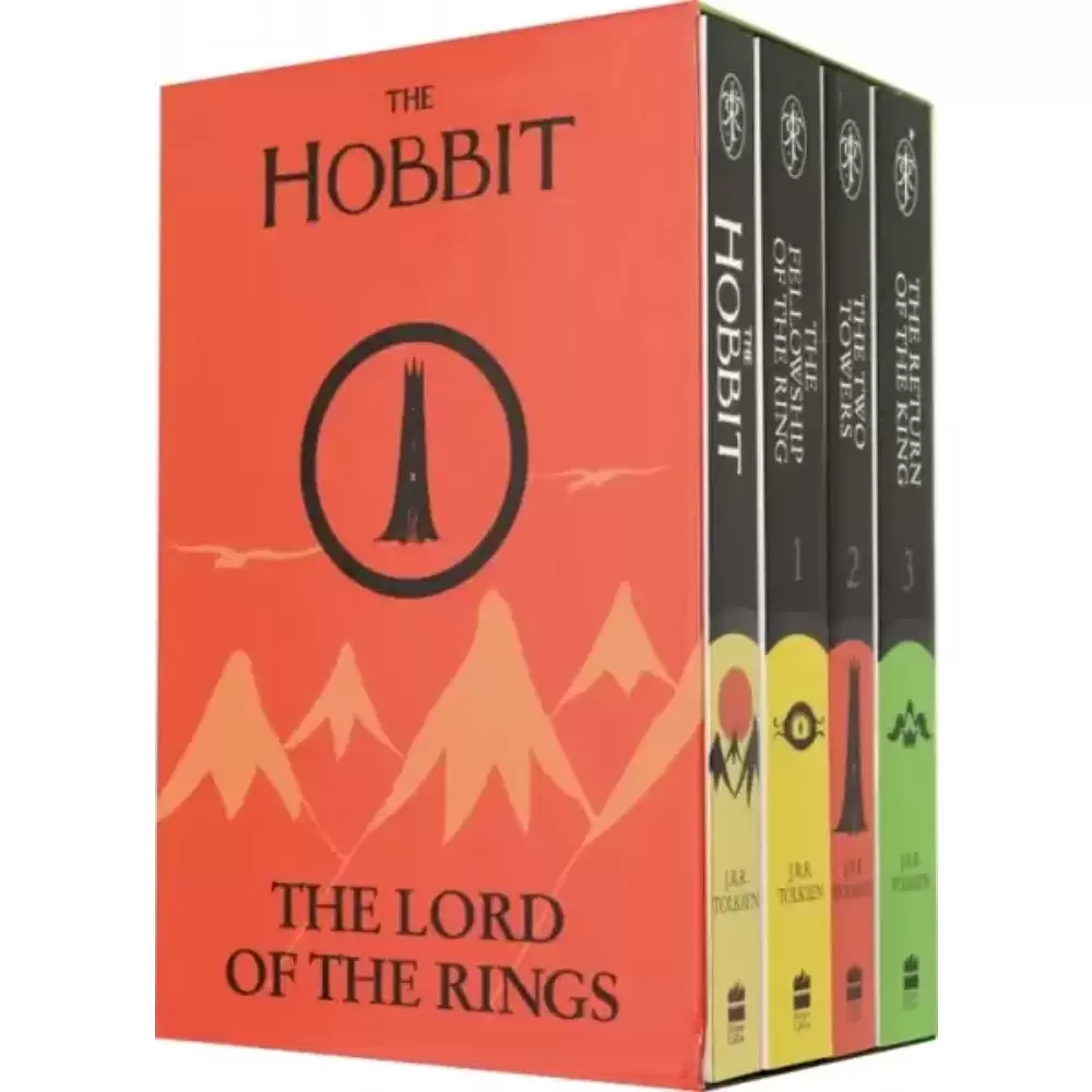 Комплект книг на английском языке  "The Hobbit. The Lord of the Rings.  – 4 Box Set", J.R.R. Tolkien