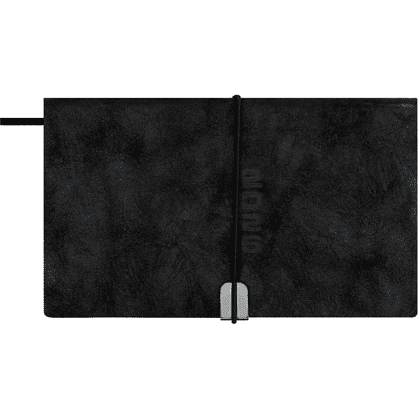 Еженедельник датированный "Тиволи Глосс", 175х95 мм, 128 страниц, черный, 2026