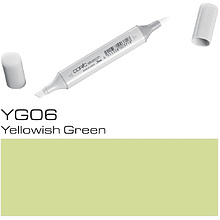 Маркер перманентный "Copic Sketch", YG-06 желтовато-зеленый