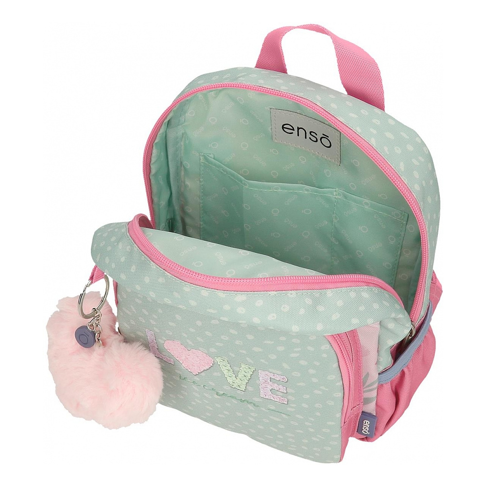 Рюкзак детский "Love ice cream", XS, зеленый, розовый - 3