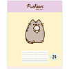 Тетрадь "Pusheen", А5, 24 листов, клетка, ассорти - 5