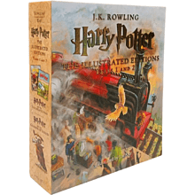 Комплект книг на английском языке "Harry Potter. The Illustrated Editions: Years 1 and 2", J.K. Rowling, Ill. Jim Kay 