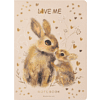 Тетрадь "Love me. Зайки", A5, 40 листов, клетка, бежевый - 2