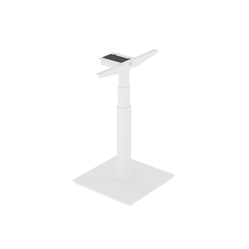 Каркас стола с электроприводом одномоторный AOKE, Well Desk Bar, белый (AK1E-YZF3.WH)