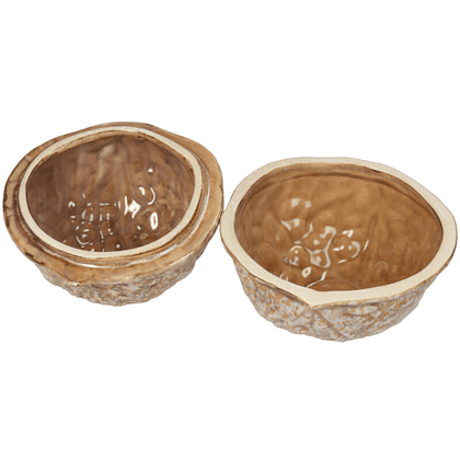 Шкатулка керамическая "Walnut", 10х9.5х11 см, коричневый - 3