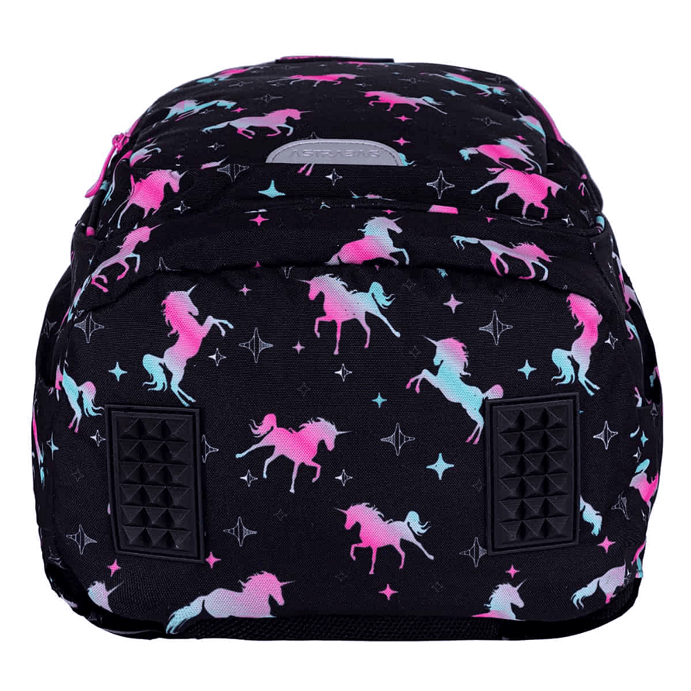 Рюкзак молодежный "Unicorn Squad", черный, розовый - 5