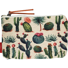 Косметичка "Flora. Солнечный кактус"