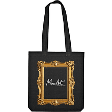 Сумка для покупок "MonArt", хлопок, черный