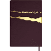 Ежедневник недатированный "Софт-тач", А5, 240 страниц, бордовый - 7
