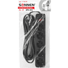 Сетевой фильтр Sonnen SPB-505, 5 м, 5 розеток, черный - 7
