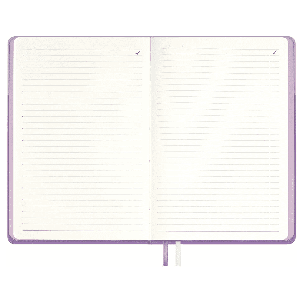 Ежедневник недатированный "Лайка", А5, 320 страниц, сиреневый - 3