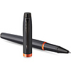 Ручка-роллер Parker "IM Vibrant Rings T315 Flame Orange PVD", 0,5 мм, черный, оранжевый, стерж. черный - 3