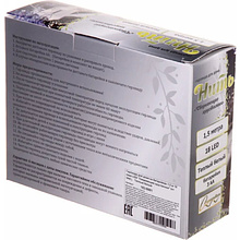 Гирлянда LED "Сверкающие хрусталики", теплый белый