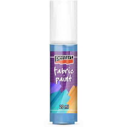 Краски для текстиля "Pentart Fabric paint", 20 мл, светло-голубой