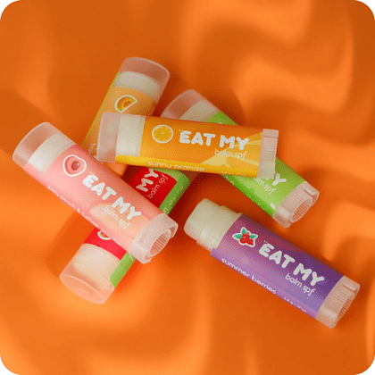 Бальзам для губ "Eat My" SPF 30, аромат сочный персик-личи, 4.8 г - 4